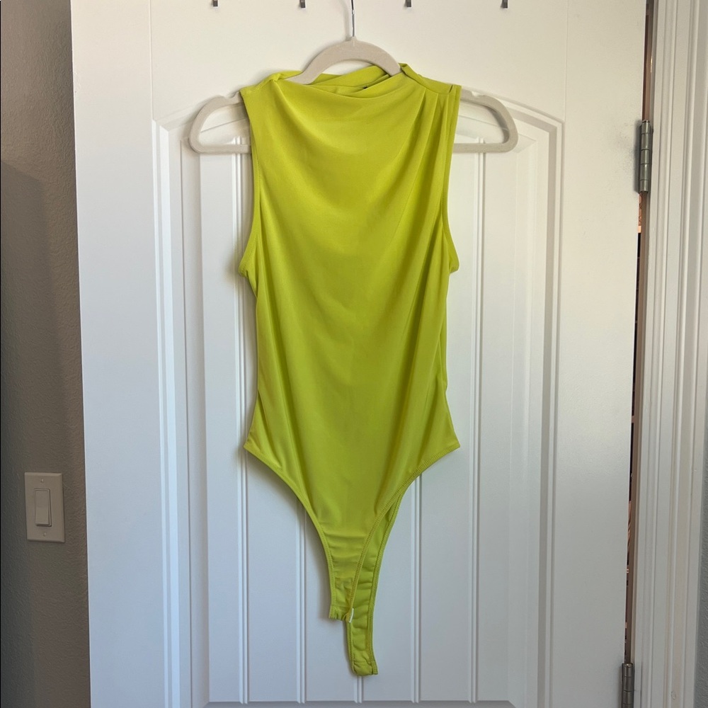 Vici Lime Green Bodysuit